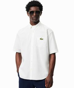 LACOSTE / ラコステ シャツ・ブラウス | ウォッシュドオックスフォード半袖ボタンダウンシャツ