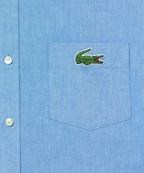 LACOSTE / ラコステ シャツ・ブラウス | ウォッシュドオックスフォード半袖ボタンダウンシャツ | 詳細12