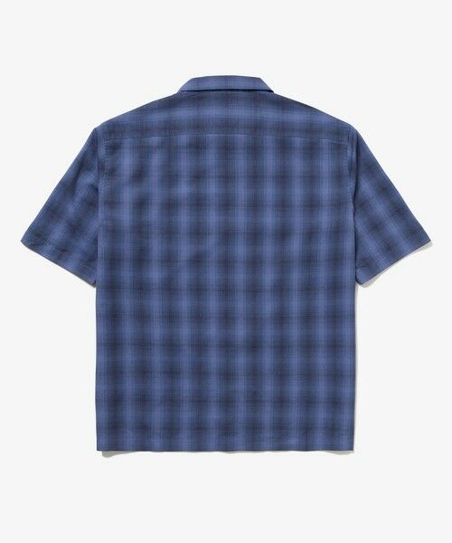 LACOSTE / ラコステ シャツ・ブラウス | リネンブレンドオープンカラーオンブレチェックシャツ | 詳細17