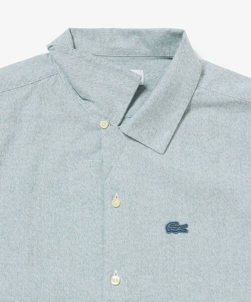 LACOSTE / ラコステ シャツ・ブラウス | グラデーション コットンオックスフォード オープンカラーシャツ | 詳細3