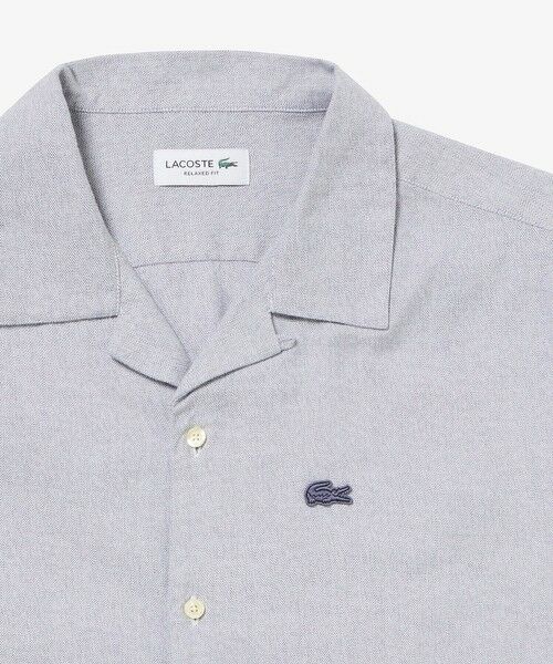 LACOSTE / ラコステ シャツ・ブラウス | グラデーション コットンオックスフォード オープンカラーシャツ | 詳細8