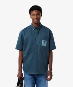 LACOSTE / ラコステ シャツ・ブラウス | シルクブレンドネームパッチボタンダウンシャツ