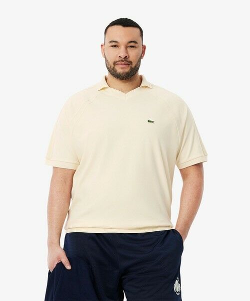 LACOSTE / ラコステ ポロシャツ | メッシュショルダーオープンネックシャツ | 詳細16