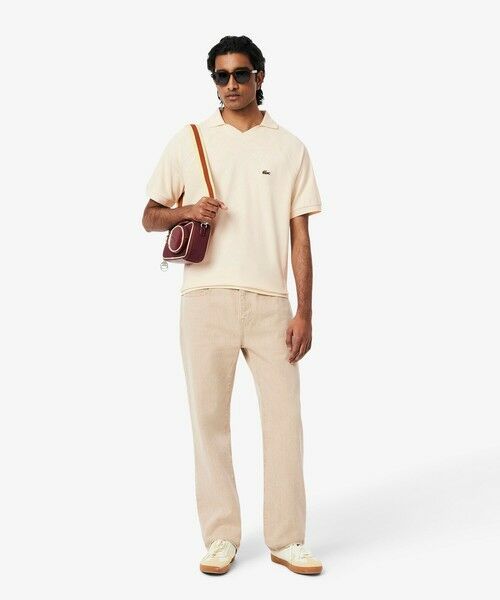 LACOSTE / ラコステ ポロシャツ | メッシュショルダーオープンネックシャツ | 詳細18