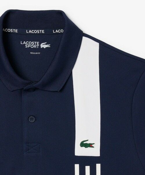 LACOSTE / ラコステ ポロシャツ | アシンメトリーデザインウルトラドライポロシャツ | 詳細10