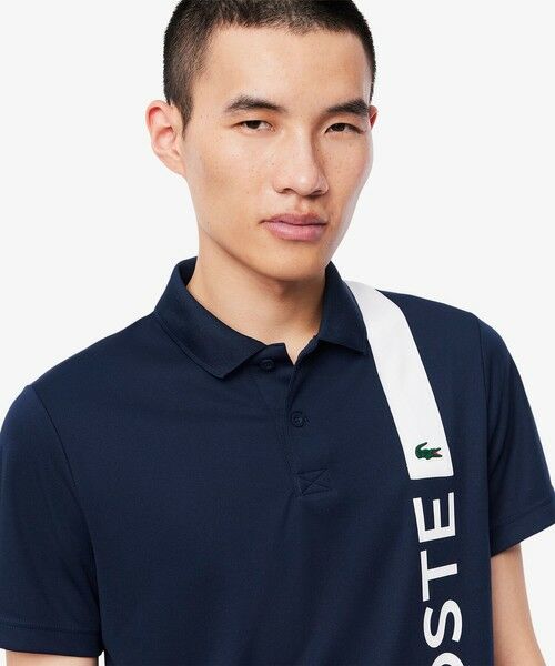 LACOSTE / ラコステ ポロシャツ | アシンメトリーデザインウルトラドライポロシャツ | 詳細7