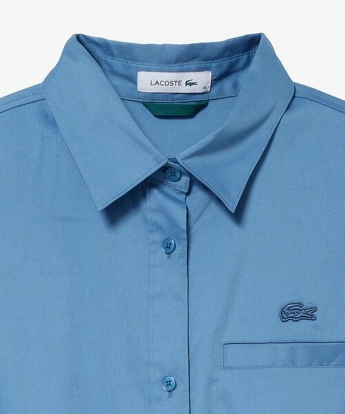 LACOSTE / ラコステ ミニ丈・ひざ丈ワンピース | キモノスリーブシャツドレス / シャツワンピース | 詳細16