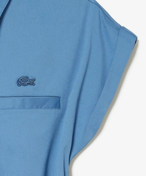 LACOSTE / ラコステ ミニ丈・ひざ丈ワンピース | キモノスリーブシャツドレス / シャツワンピース | 詳細18
