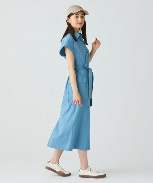 DT♪シャツドレス コットン ワンピース関税込 OTTIMO オッティモ セール】 キモノスリーブシャツドレス / シャツワンピース
