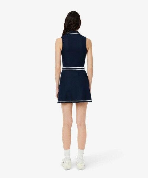 LACOSTE / ラコステ ミニ丈・ひざ丈ワンピース | ウルトラドライ鹿の子地ポロドレス | 詳細3