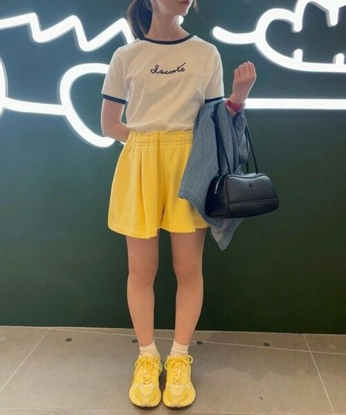 LACOSTE / ラコステ ショート・ハーフ・半端丈パンツ | プリーツスウェットショーツ | 詳細1