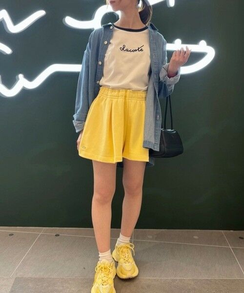 LACOSTE / ラコステ ショート・ハーフ・半端丈パンツ | プリーツスウェットショーツ | 詳細3