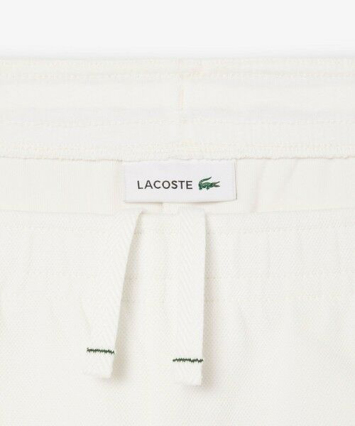 LACOSTE / ラコステ ショート・ハーフ・半端丈パンツ | ダブルフェイス鹿の子地ショートパンツ | 詳細7
