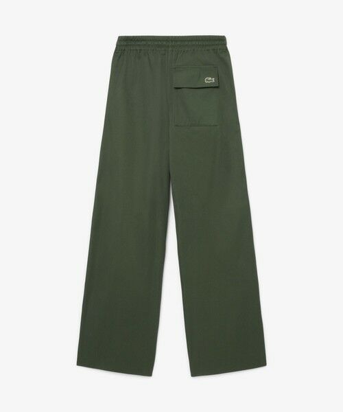 LACOSTE / ラコステ デニムパンツ | アシンメトリー ワイドストレート カーゴポケットパンツ | 詳細12