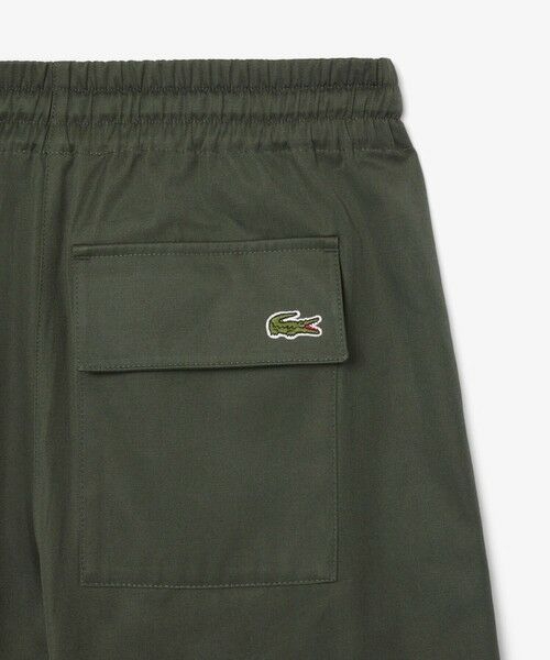 LACOSTE / ラコステ デニムパンツ | アシンメトリー ワイドストレート カーゴポケットパンツ | 詳細16