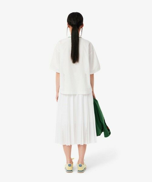 LACOSTE / ラコステ ロング・マキシ丈スカート | ハイローシルエットプリーツスカート | 詳細3