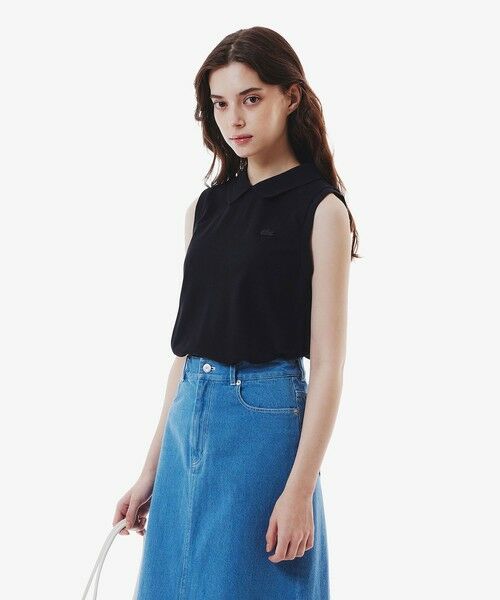 ラコステノースリーブポロシャツ　濃紺 ノースリーブポロシャツ PF5445 - ラコステ（LACOSTE）公式