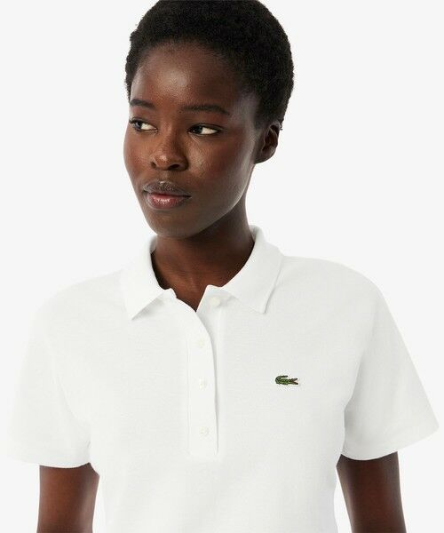 LACOSTE / ラコステ ポロシャツ | サイドシームギャザー ドロストコード キモノスリーブポロシャツ | 詳細1