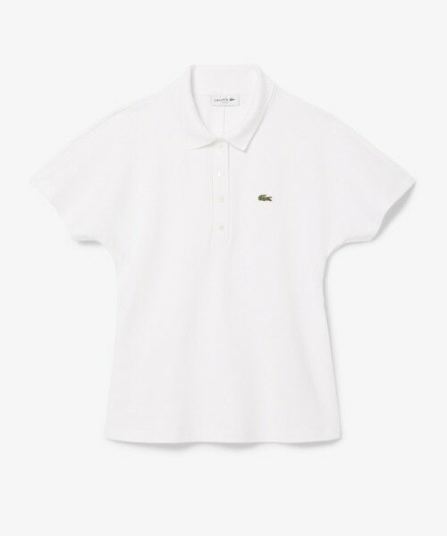LACOSTE / ラコステ ポロシャツ | サイドシームギャザー ドロストコード キモノスリーブポロシャツ | 詳細3