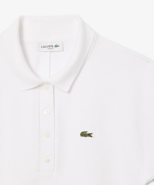 LACOSTE / ラコステ ポロシャツ | サイドシームギャザー ドロストコード キモノスリーブポロシャツ | 詳細4