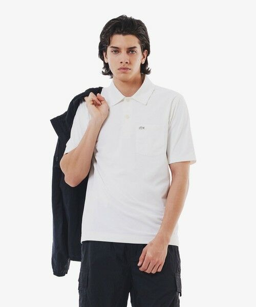 LACOSTE/ラコステ 速乾ストレッチシングルジャージポロシャツ ホワイト 3(日本サイズM) LACOSTE/ラコステ 速乾ストレッチシングルジャージポロシャツ ホワイト 3(日本サイズM)