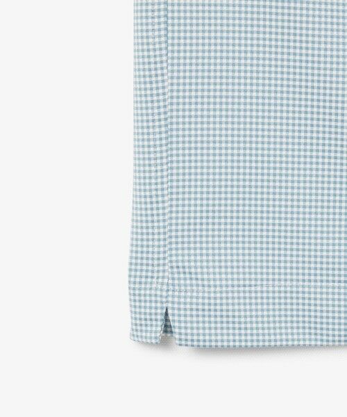 【未使用】ラコステ UVカットマイクロチェックポロシャツ 黒 US Mサイズ ラコステ LACOSTE 消臭・速乾・UVカットマイクロチェック