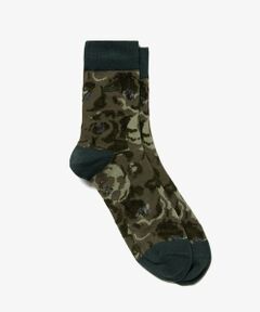 LACOSTE / ラコステ ソックス | フラワージャカードニットソックス 25-27cm