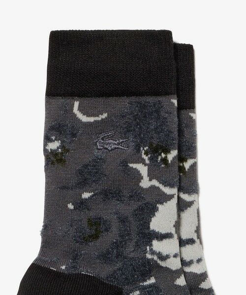 LACOSTE / ラコステ ソックス | フラワージャカードニットソックス 25-27cm | 詳細1