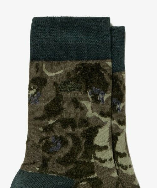 LACOSTE / ラコステ ソックス | フラワージャカードニットソックス 25-27cm | 詳細3