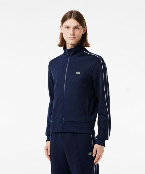 LACOSTE / ラコステ その他トップス | オーガニックコットン ショルダーパイピング鹿の子地トラックジャケット | 詳細5
