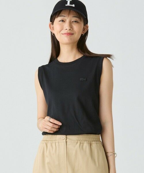 【新品】ラコステ　レディース　Tシャツ　34 半袖　フード付 セール】 LACOSTE / ラコステ （レディース） Tシャツ