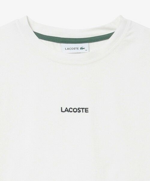 LACOSTE / ラコステ Tシャツ | ワイド&ショートネームステッチTシャツ | 詳細4