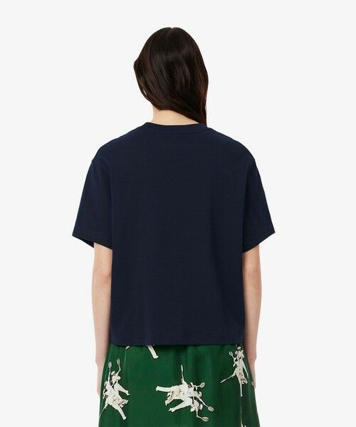 最初の  セール】 ワニロゴプリーツオーバーサイズフィットTシャツ （T トップス