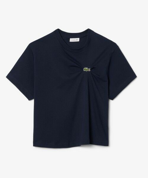 セール】 ワニロゴプリーツオーバーサイズフィットTシャツ （T