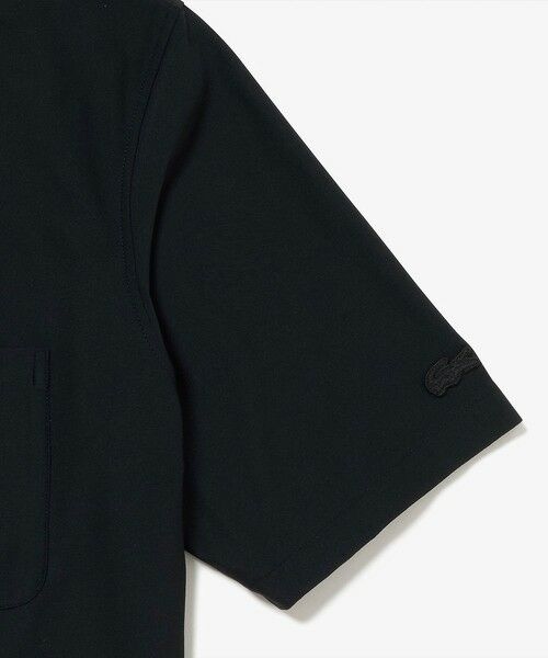 LACOSTE / ラコステ Tシャツ | ワンポイントロゴ オーバーサイズ ポケット半袖Tシャツ 透け防止 速乾 ストレッチ | 詳細6