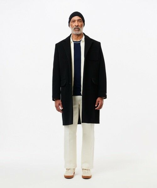 LACOSTE / ラコステ Tシャツ | 配色ラインドリブネック鹿の子地 半袖Tシャツ | 詳細6