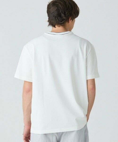 [新品] ラコステ 鹿の子地　Tシャツ 白 ＸＬ 楽天市場】鹿の子地 モックネック Tシャツ メンズ ラコステ