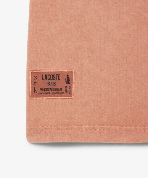 LACOSTE / ラコステ Tシャツ | ウォッシュエフェクトTシャツ | 詳細4