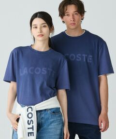 LACOSTE / ラコステ Tシャツ | グラデーション ステンシルブランドネームロゴTシャツ