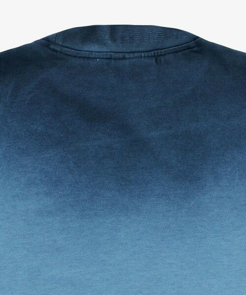 LACOSTE / ラコステ Tシャツ | グラデーション ステンシルブランドネームロゴTシャツ | 詳細3