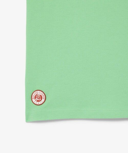 LACOSTE / ラコステ Tシャツ | ローラン・ギャロスコラボ 配色ライン バックプリントTシャツ | 詳細14