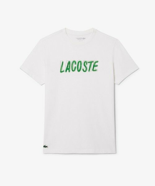 LACOSTE / ラコステ Tシャツ | レイヤードネームウルトラドライTシャツ | 詳細3