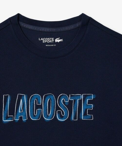 LACOSTE / ラコステ Tシャツ | レイヤードネームウルトラドライTシャツ | 詳細10