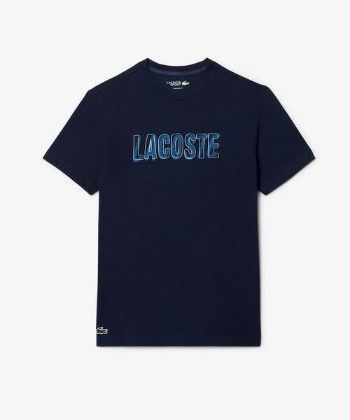 LACOSTE / ラコステ Tシャツ | レイヤードネームウルトラドライTシャツ | 詳細9