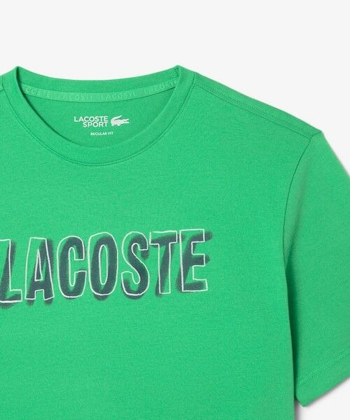 LACOSTE / ラコステ Tシャツ | レイヤードネームウルトラドライTシャツ | 詳細17