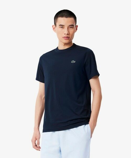LACOSTE/ラコステ ウルトラドライワンポイントTシャツ ネイビー 3(日本サイズM) LACOSTE/ラコステ ウルトラドライワンポイントTシャツ ネイビー 3(日本サイズM)