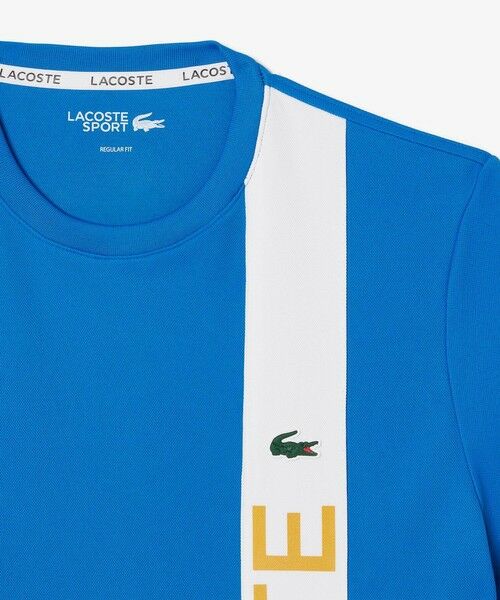 LACOSTE / ラコステ Tシャツ | アシンメトリーデザインウルトラドライ鹿の子Tシャツ | 詳細5