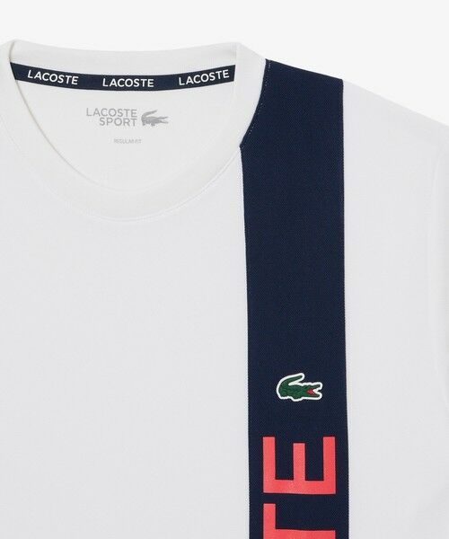 LACOSTE / ラコステ Tシャツ | アシンメトリーデザインウルトラドライ鹿の子Tシャツ | 詳細12