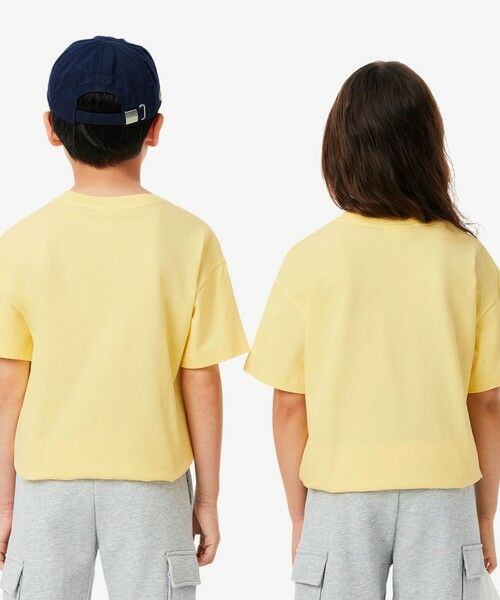 LACOSTE / ラコステ Tシャツ | サークルグラフィックキッズTシャツ | 詳細2