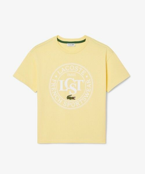 LACOSTE / ラコステ Tシャツ | サークルグラフィックキッズTシャツ | 詳細3